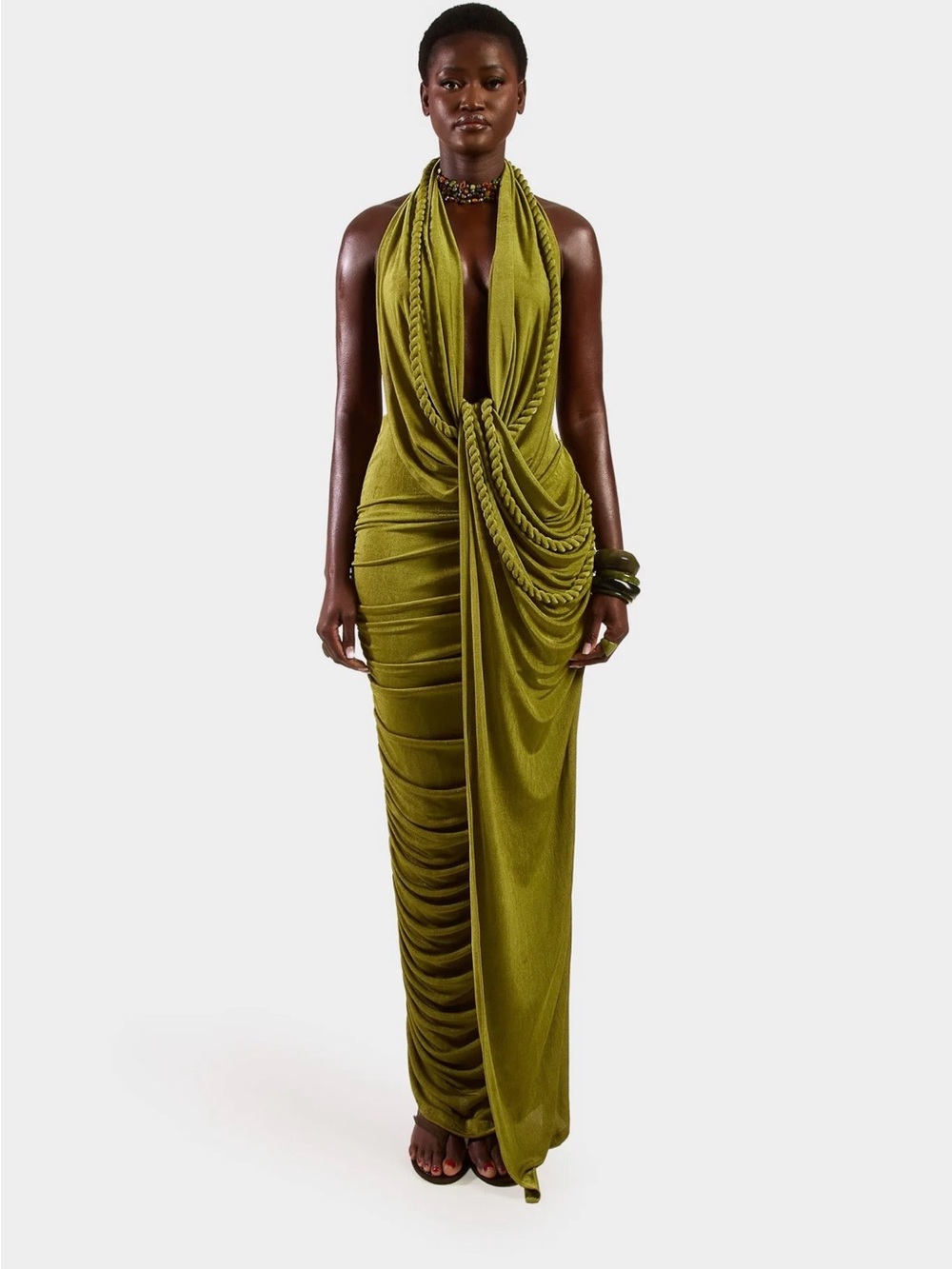 BBX Brand Londres - Maxi Dress Olive